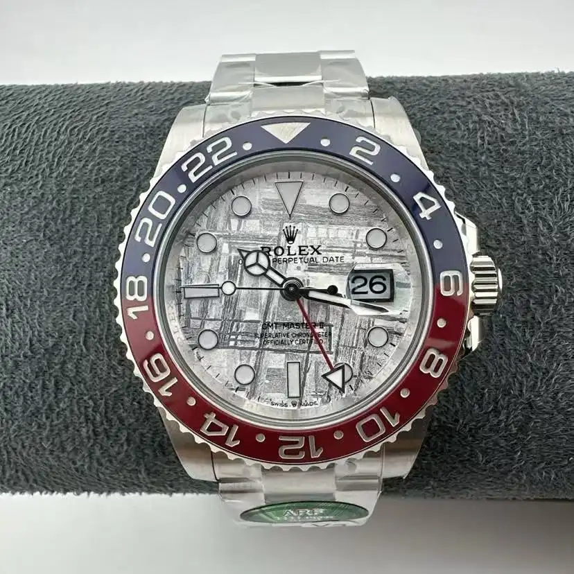 Rolex GMT-Master ll White Meteorite Dial 4Omm 126719BLRO-0002