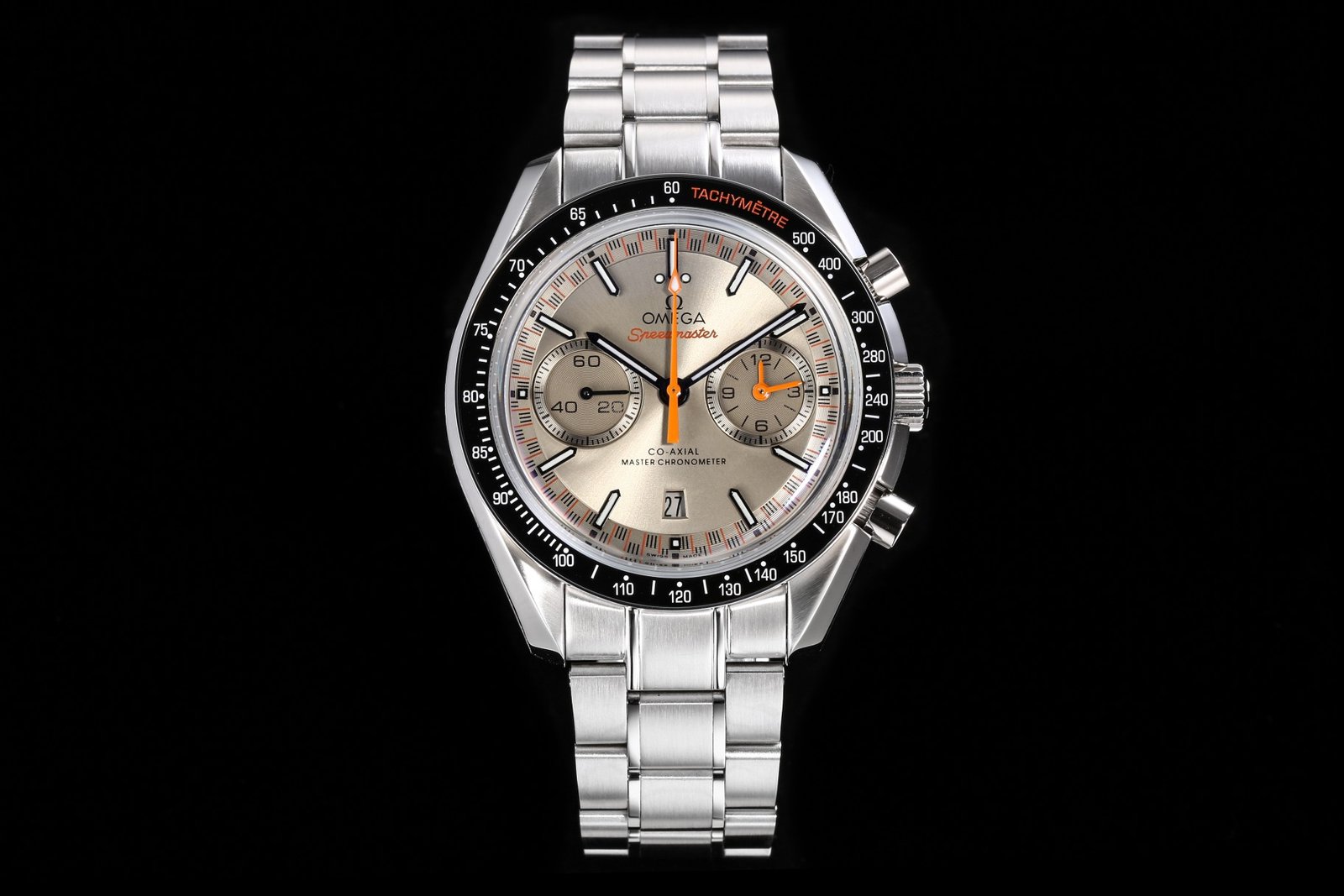 Omega Speedmaster Racing Silver Dial with Orange Accents 40mm Ref. 329.30.44.51.06.001