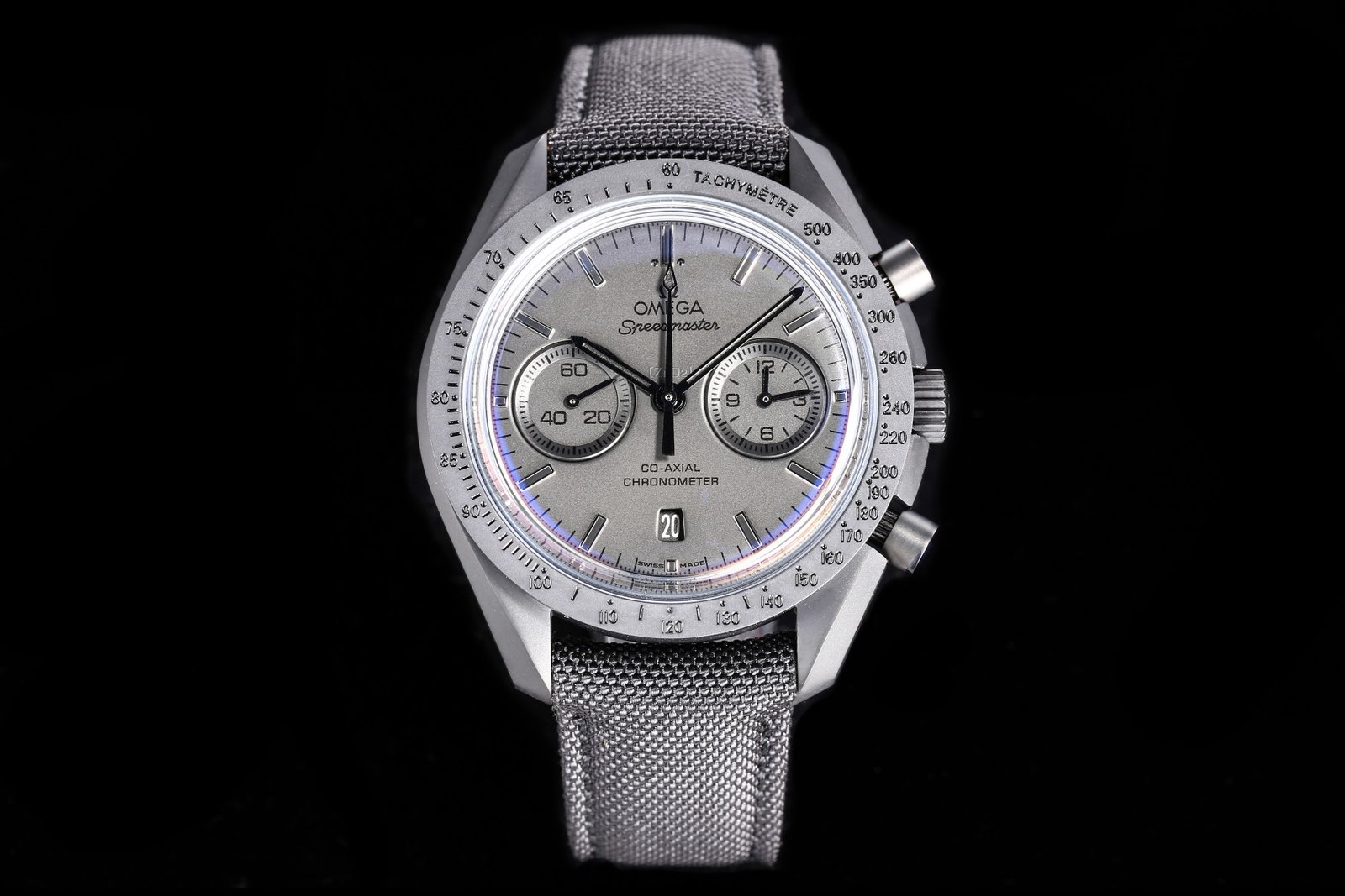 Omega Speedmaster Racing Grey Dial with Grey Fabric Strap 40mm Ref. 326.32.40.50.06.001