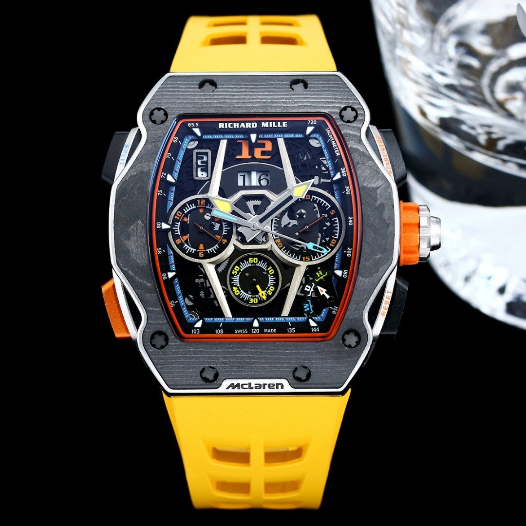 Richard Mille RM 65-01 McLaren Automatic Split-Seconds Chronograph Skeleton Dial Ref. RM65-01