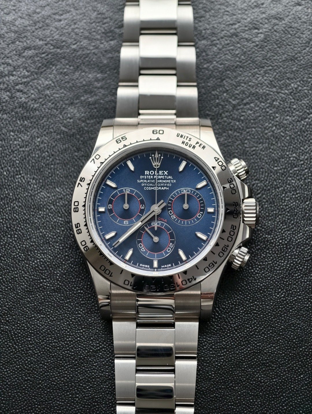 Rolex Daytona White Gold Cosmograph Blue Dial  40mm 116509-0071