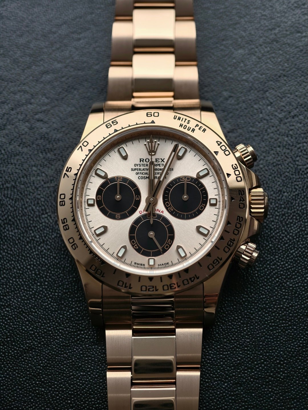 Rolex Daytona Everose Gold Cosmograph Sundust Ivory Dial 40MM 116505-0016