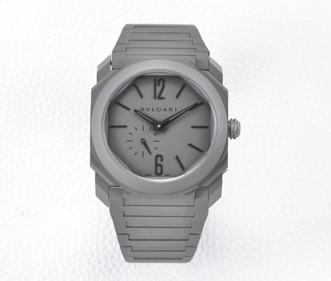 Bulgari Octo Finissimo Automatic Octo Finissimo Automatic Titanium Grey Dial 42mm  102713