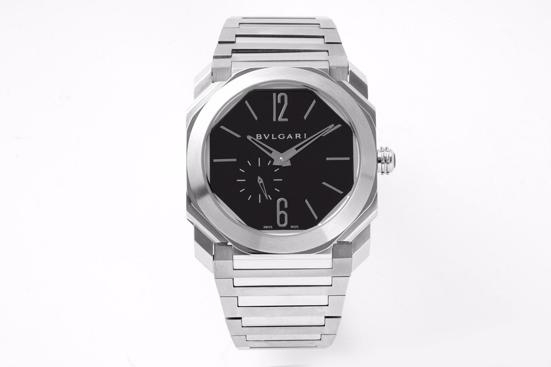 Bulgari Octo Finissimo 40mm Stainless Steel Black Dial Automatic 103297
