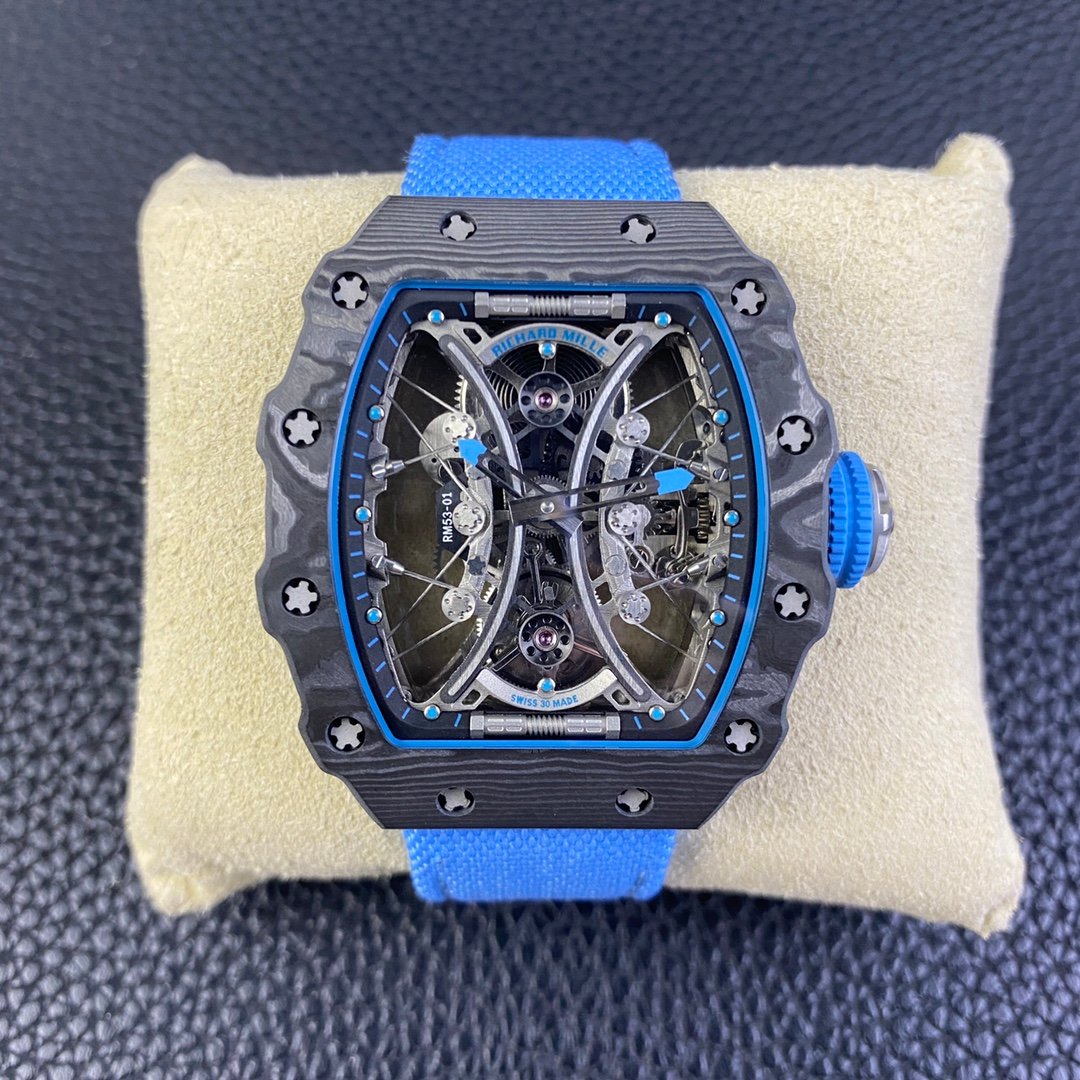 Richard Mille RM 53-01 Tourbillon Pablo Mac Donough Carbon TPT Skeleton Dial