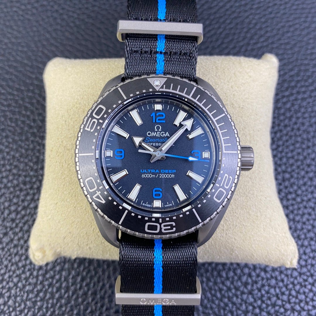 Omega Seamaster Planet Ocean Ultra Deep Blue Gradient Dial 45.5mm  215.92.46.21.01.001