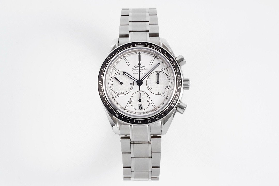 Omega Speedmaster Professional Moonwatch 3861 White Dial Sapphire Stainless Steel Bracelet 42mm 310.30.42.50.04.001