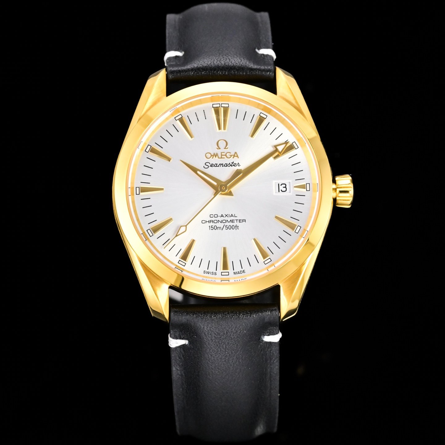 Omega Seamaster Aqua Terra Observatory 150M PN1 Gold Case Steel Bracelet 39mm OMEGA-AT-PN1-GOLD39-SS
