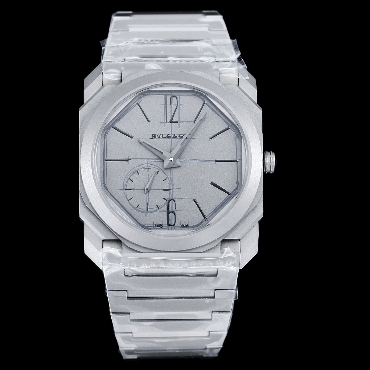 Bulgari Octo Finissimo S 40mm Stainless Steel Silver Dial Automatic 103464
