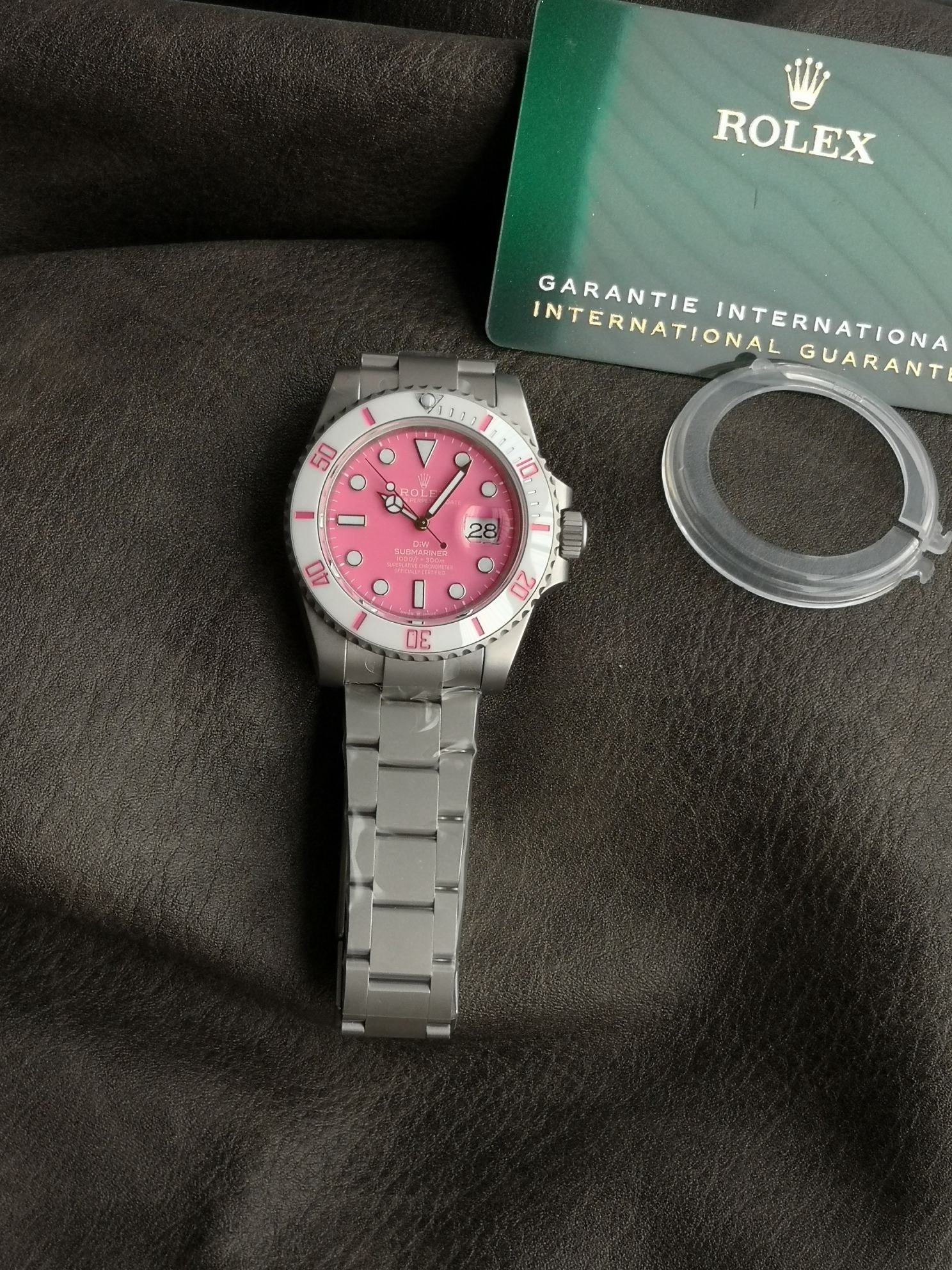 Rolex Submariner Stainless Steel Automatic Pink Dial 40mm 116610LN-DiW-Pink