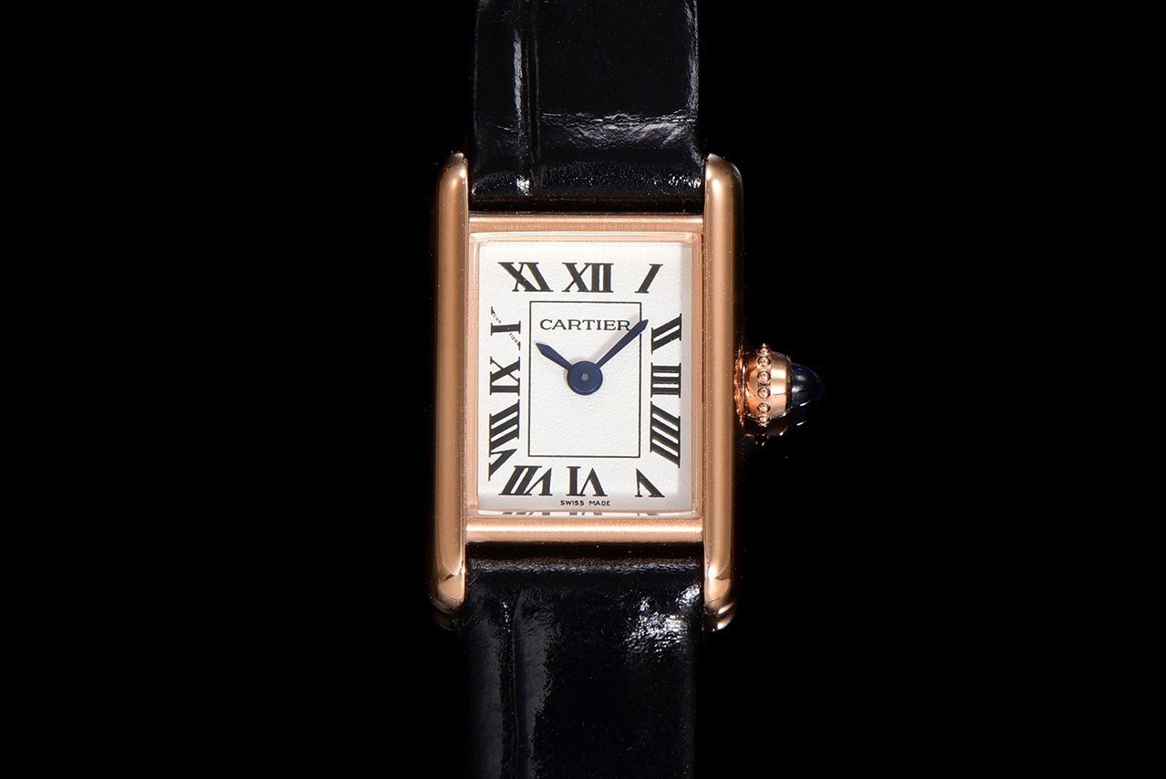 Cartier Tank Louis Cartier Rose Gold Silver Dial 24MM CR-TNKLC-RG