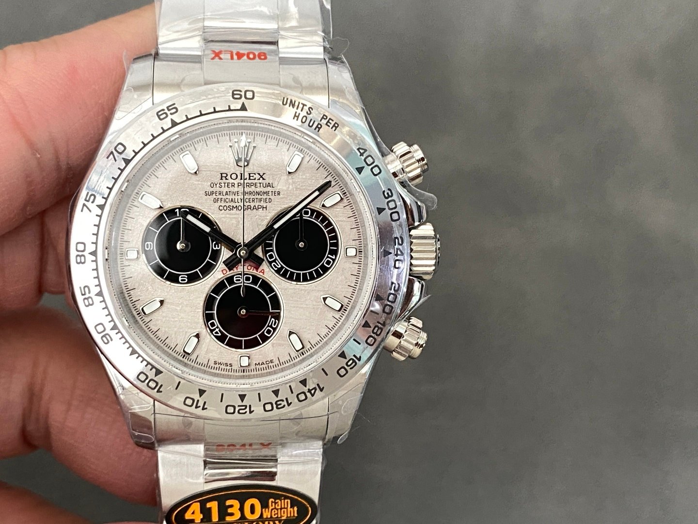 Rolex Cosmograph Daytona White Silver Dial 40mm 126509-0003