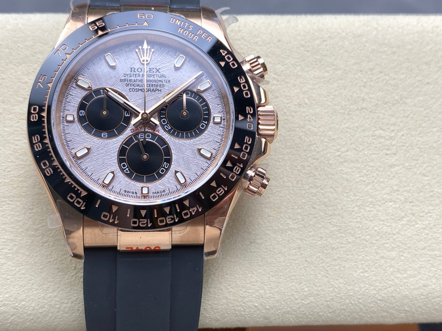Rolex Cosmograph Daytona Everose Gold Meteorite Dial 40mm Cerachrom Bezel 126515LN-0008