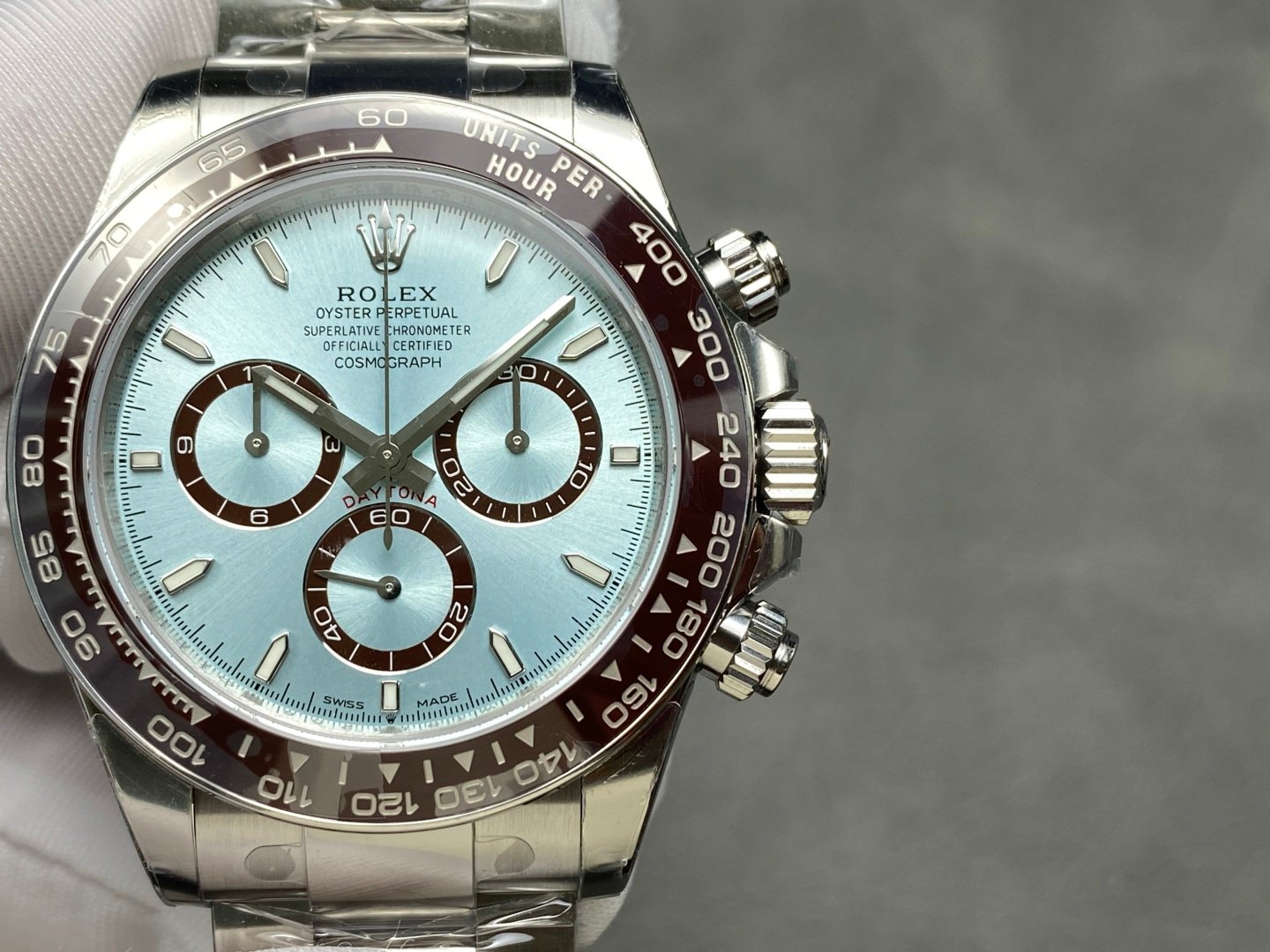 Rolex Cosmograph Daytona Platinum - Cerachrom  Ice Blue Dial  Oyster 40MM 126506-0001