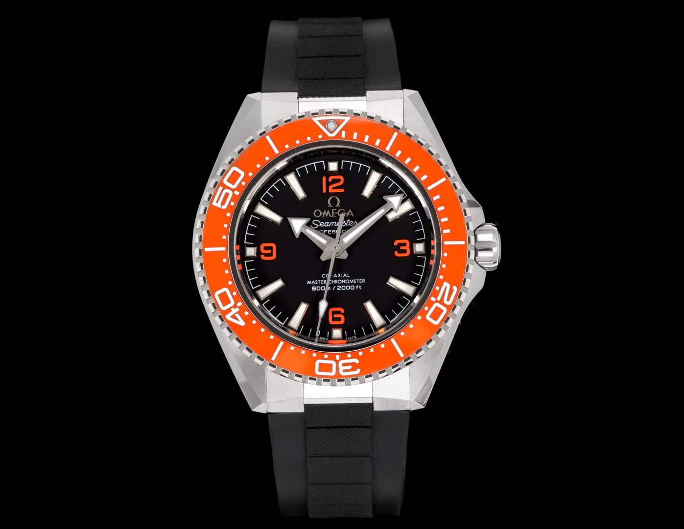 Omega Seamaster Planet Ocean 600M Stainless Steel Black Dial Black Rubber Strap 42MM 215.32.44.21.01.001