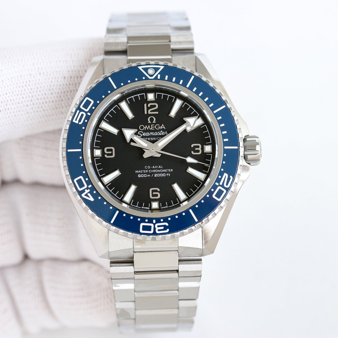 Omega Seamaster Planet Ocean Steel Black Dial 42MM Steel Bracelet  217.30.42.21.01.002