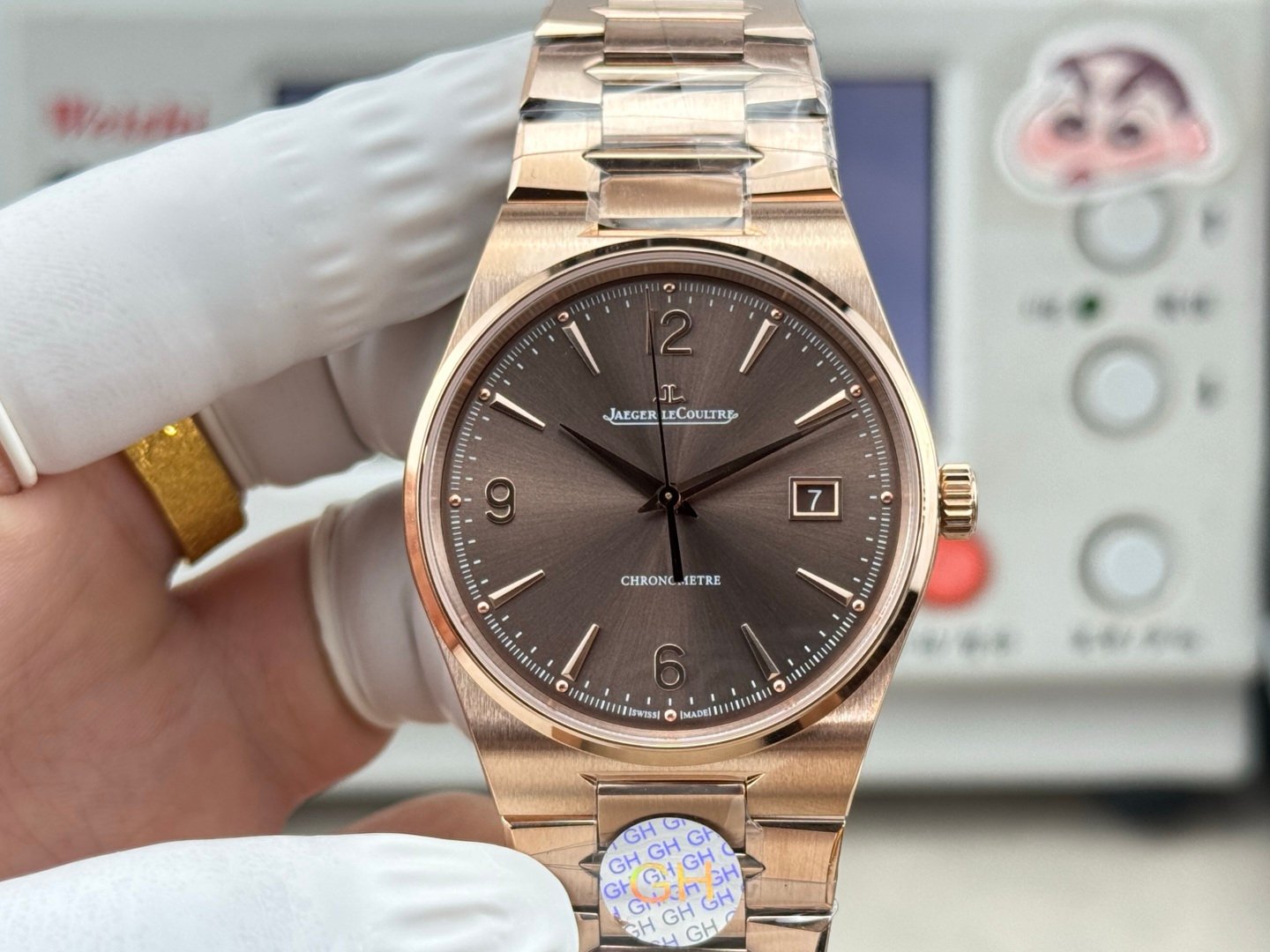 Jaeger-LeCoultre Master Control Pink Gold Automatic Toffee Brown Dial 38mm Q415216J