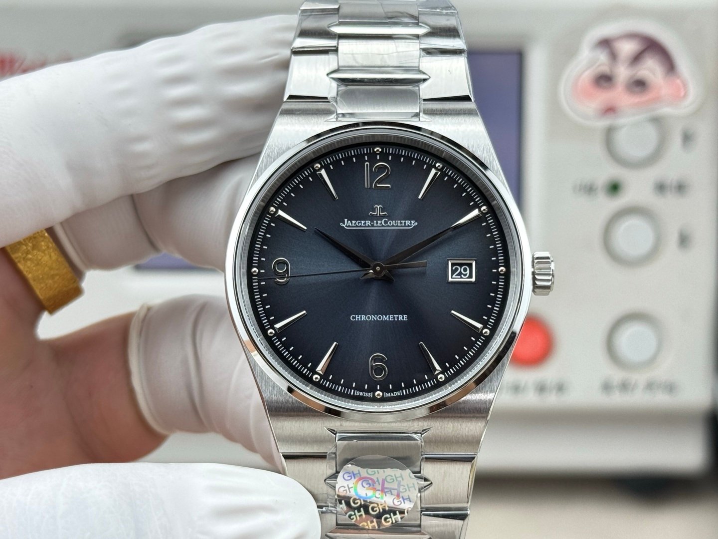 Jaeger-LeCoultre Master Control Stainless Steel Automatic Blue Dial 38mm Q4158120