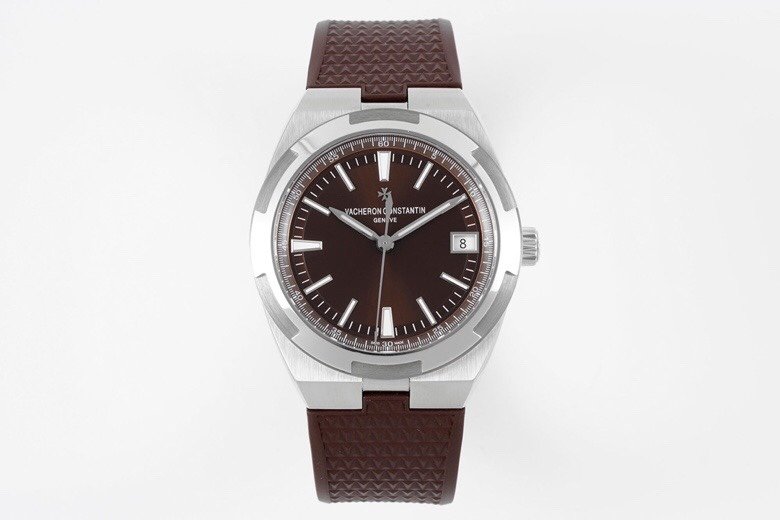 Vacheron Constantin Overseas Stainless Steel Brown Self-Winding Dial Rubber Strap  41MM Ref.4500V/110A-B146