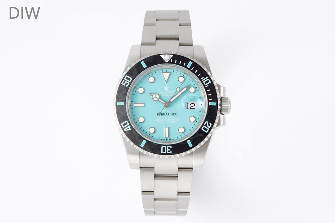 Rolex Submariner Stainless Steel Automatic Tiffany Blue Dial 40mm 116610LN-DiW-Tiffany