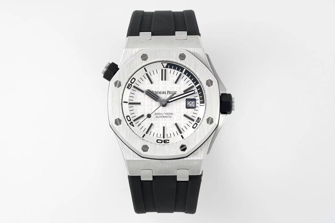 Audemars Piguet Royal Oak Offshore Diver Stainless Steel White Dial 42MM 15710ST.OO.A002CA.02