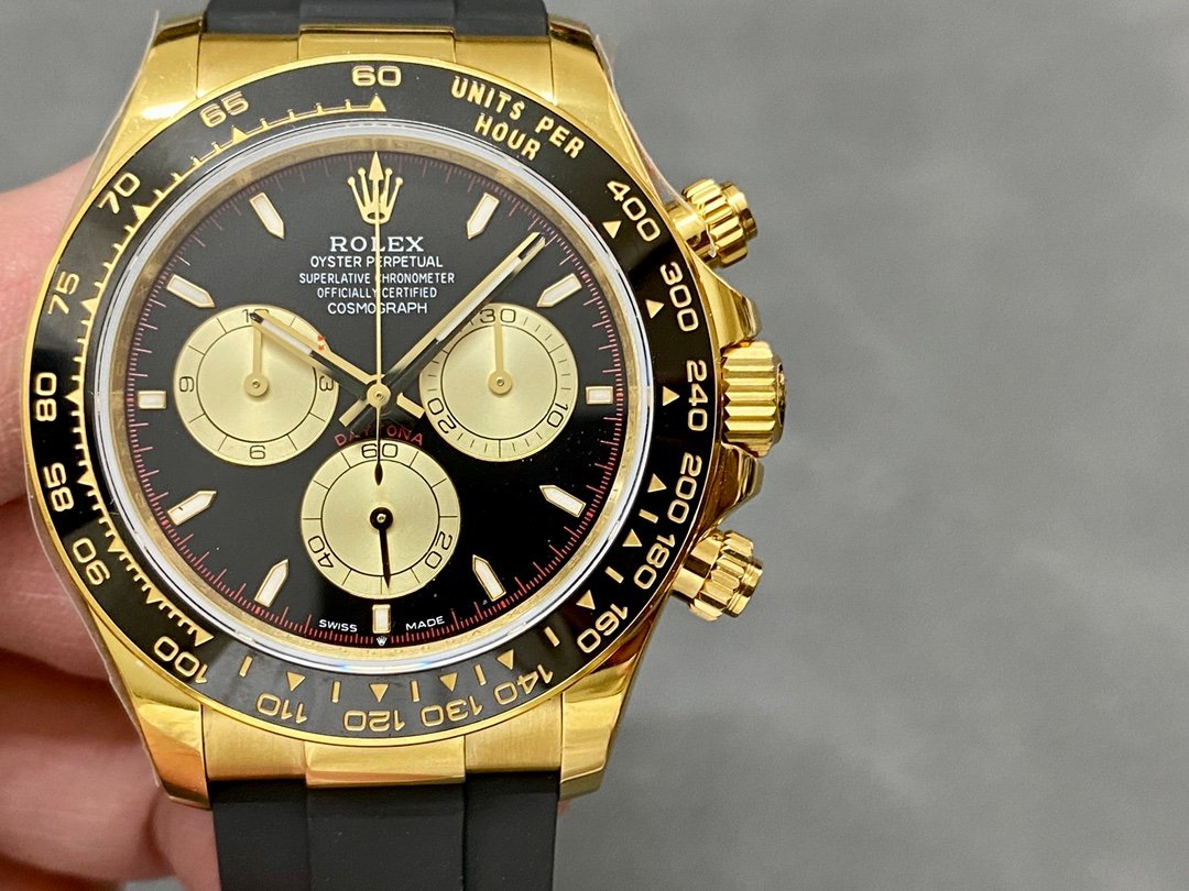 Rolex Daytona Yellow Gold Cosmograph Black Dial 40mm 126518LN-0004