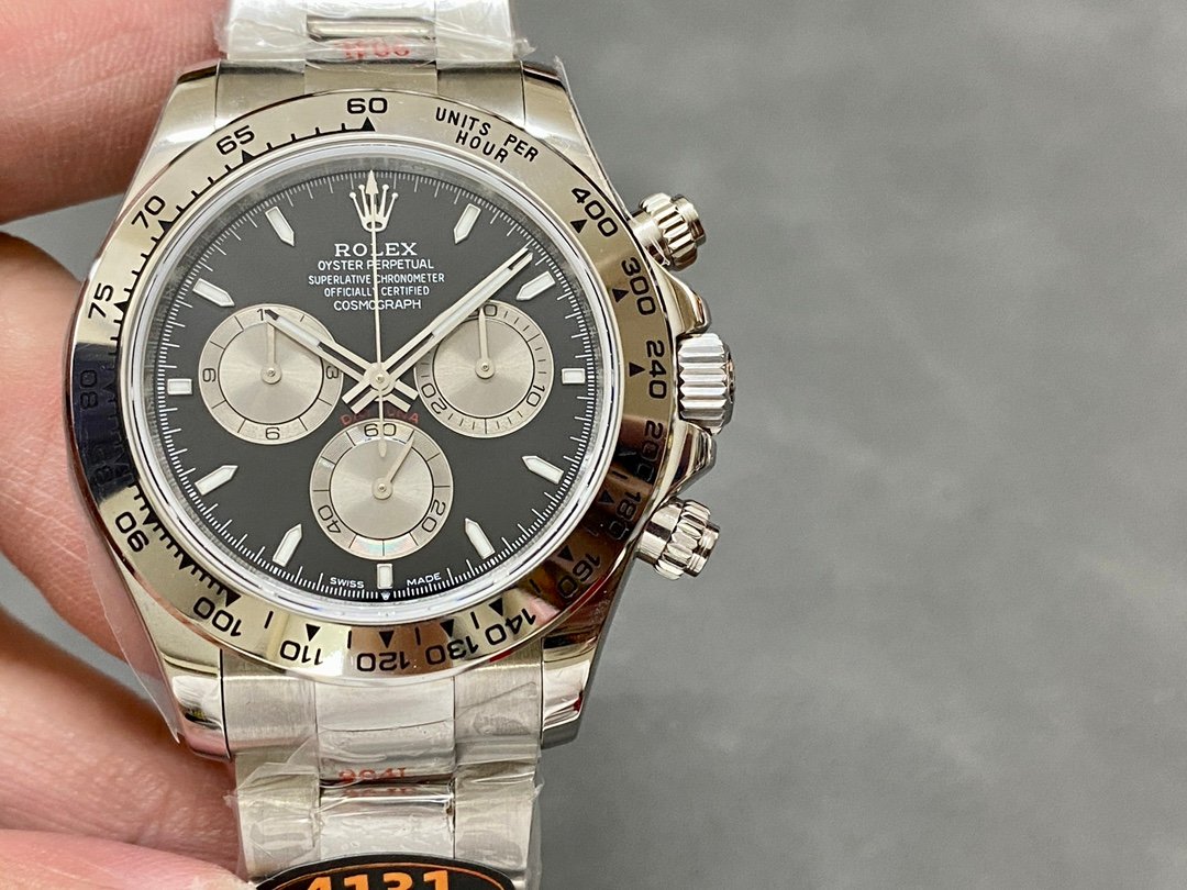 Rolex Cosmograph Daytona White Black Dial 40mm 126509-0001