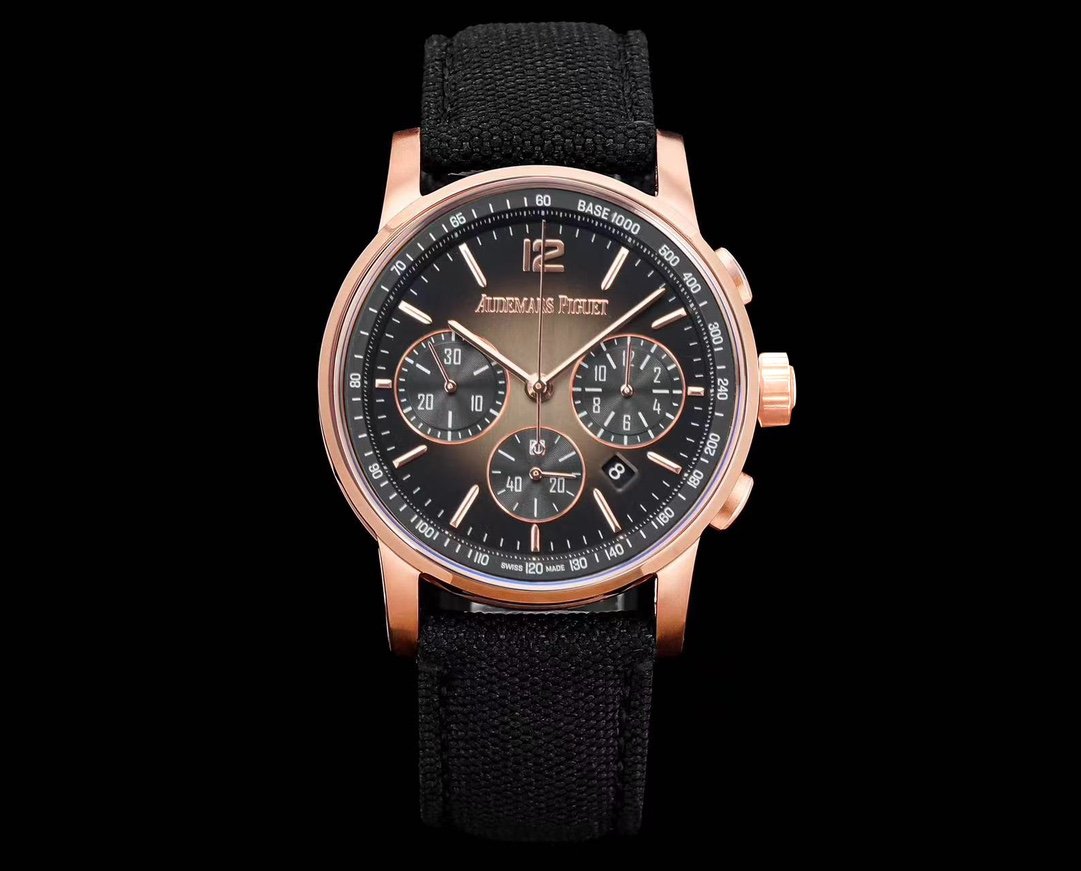 Audemars Piguet  CODE 11.59 Chronograph Selfwinding Pink Gold  Ceramic  Grey Dial 41MM 26393NR.OO.A002CA.01