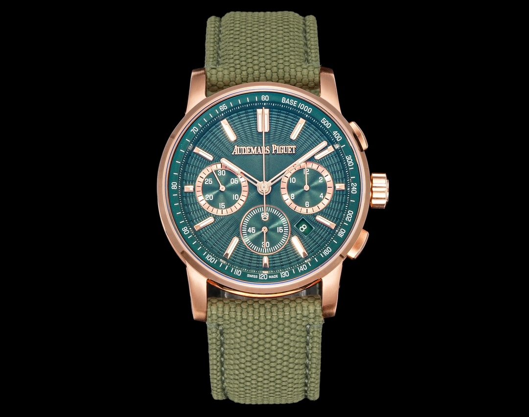 Audemars Piguet Code 11.59 Rose Gold Green Dial 41MM 26393OR.OO.A056KB.01