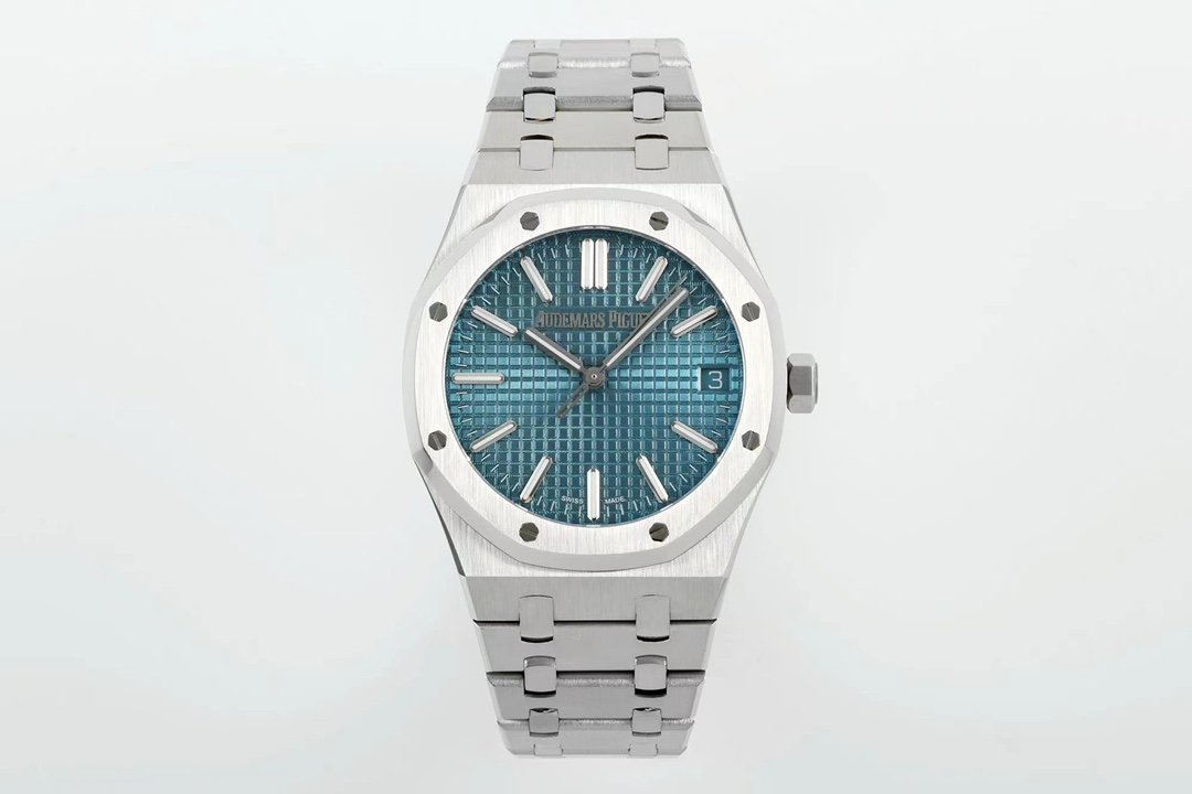 Audemars Piguet Royal Oak Stainless Steel Light Blue Dial 41mm 15510ST.OO.1320ST.06