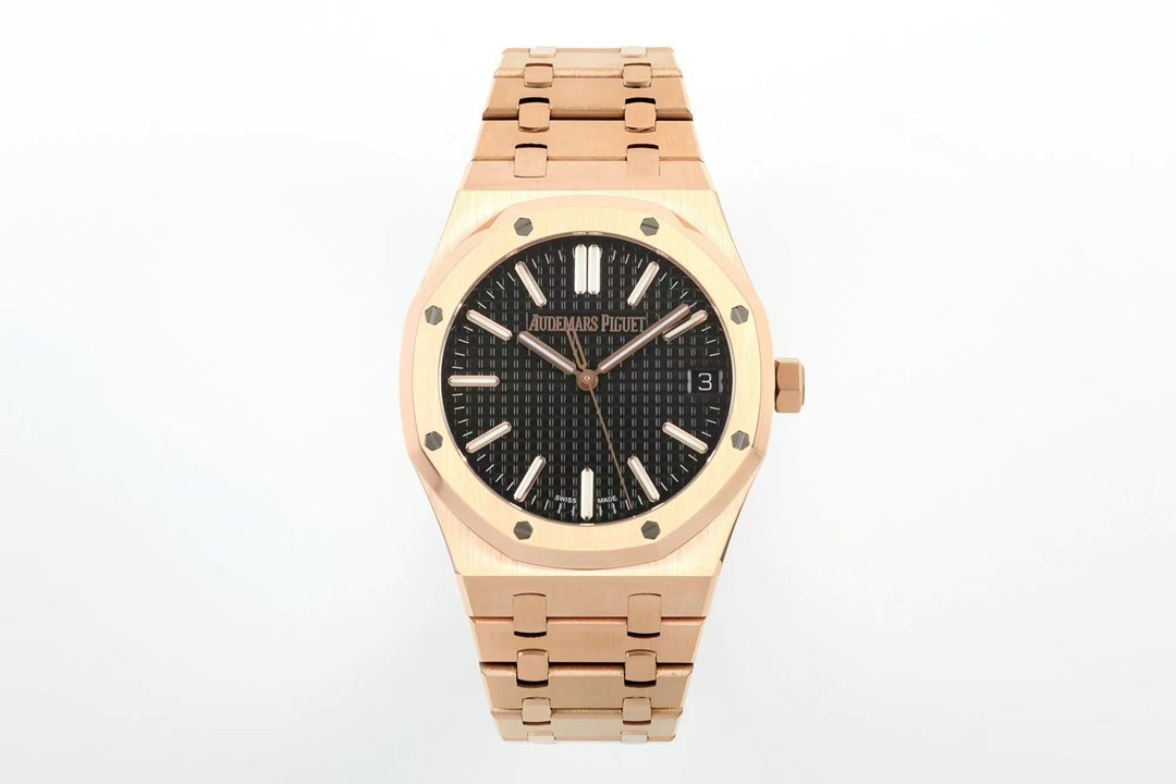 Audemars Piguet Royal Oak Rose Gold Black Dial 41mm 15510OR.OO.1320OR.02