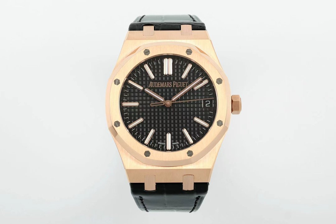 Audemars Piguet Royal Oak Rose Gold Black Dial 41mm 15510OR.OO.D002CR.02