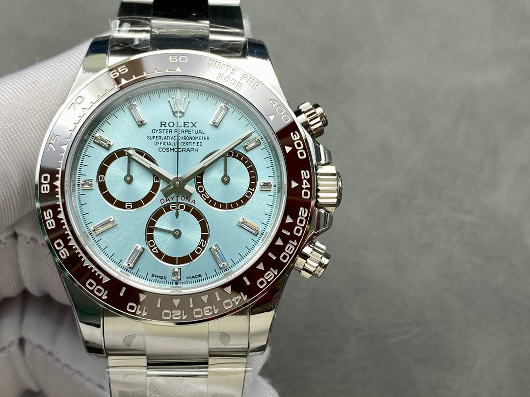 Rolex Cosmograph Daytona Ice Blue Dial 40MM Cerachrom Bezel 116506-0001