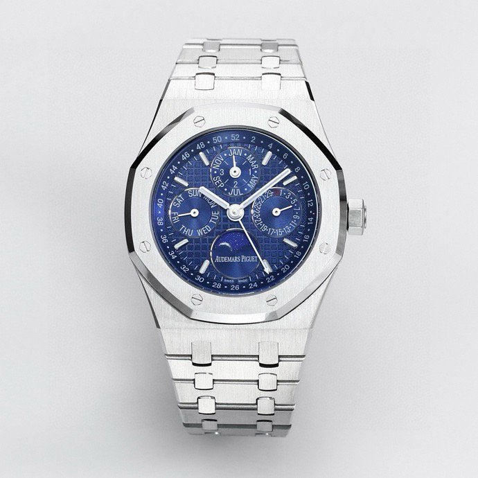 Audemars Piguet Royal Oak Steel Blue Dial 41MM Steel Bracelet 26574ST.OO.1220ST.02