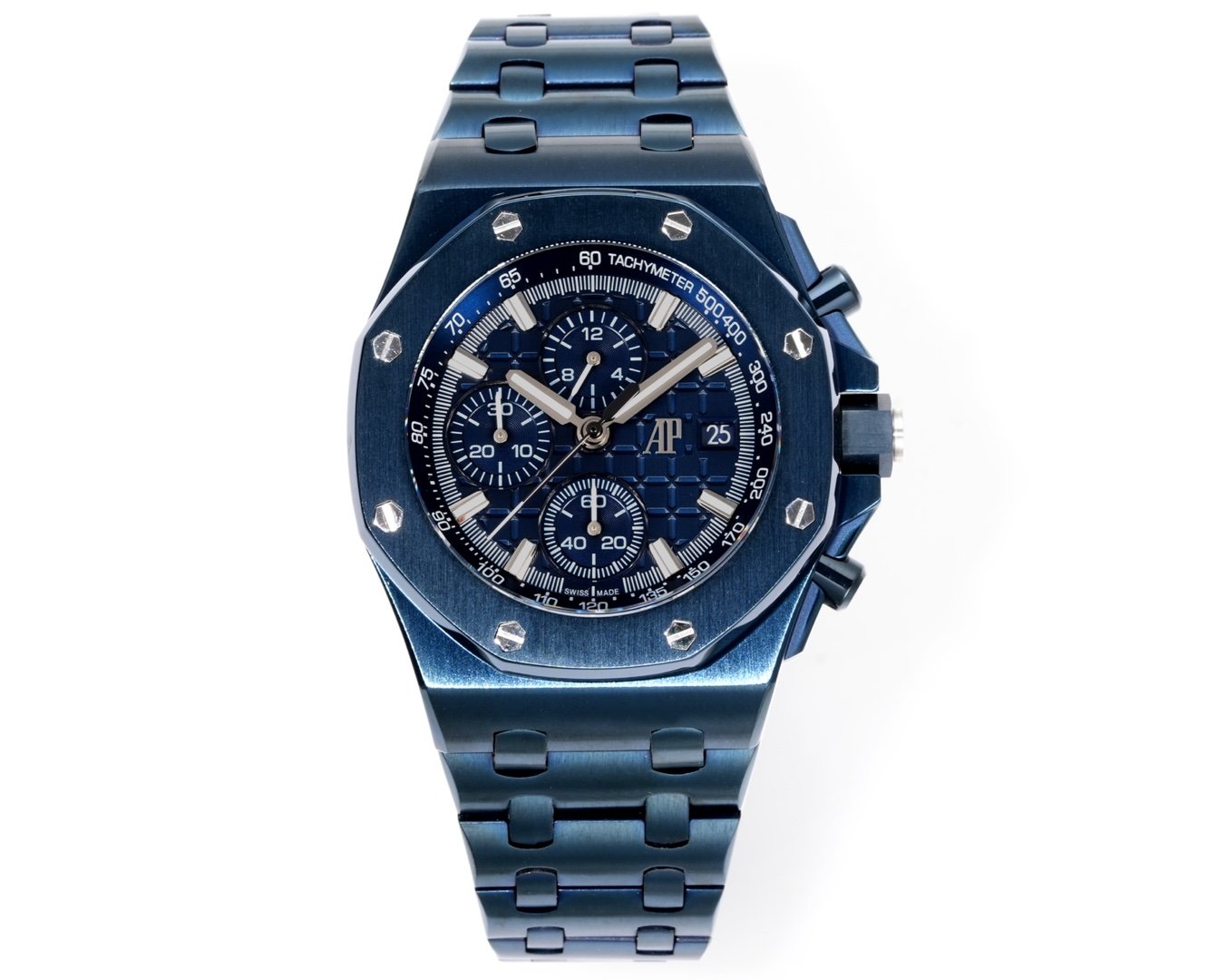 Audemars Piguet Royal Oak Offshore Blue Ceramic Selfwinding Chronograph Blue Dial 42mm 26238CD.OO.1300CD.01
