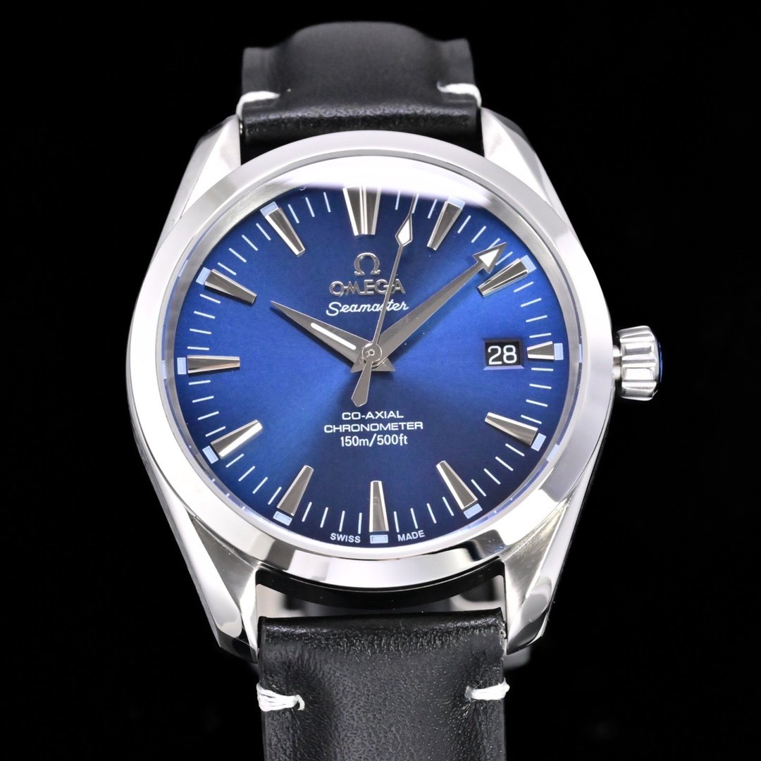 Omega Seamaster Aqua Terra Stainless Steel Blue Dial Steel Bracelet 39.2MM  Ref.2503.80.00