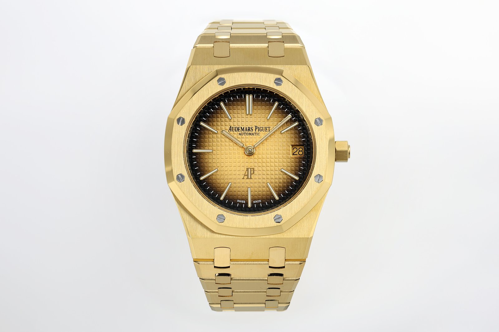 Audemars Piguet Royal Oak Yellow Gold Extra-Thin Smoked Yellow Gold Dial 39mm 16202BA.OO.1240BA.01