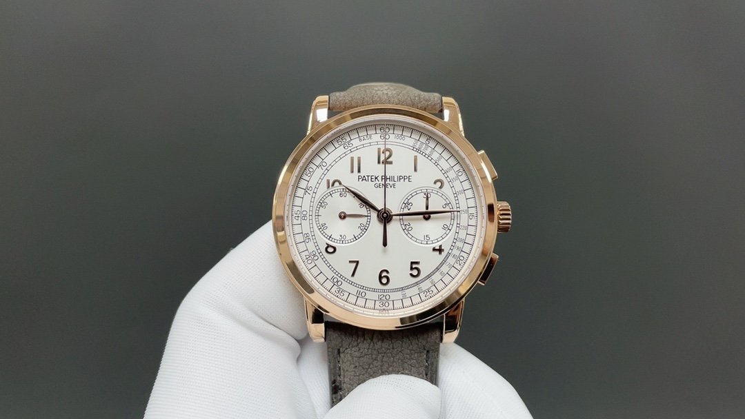 Patek Philippe Geneve Complications Rose Gold White Dial 42mm Ref.5070R-001