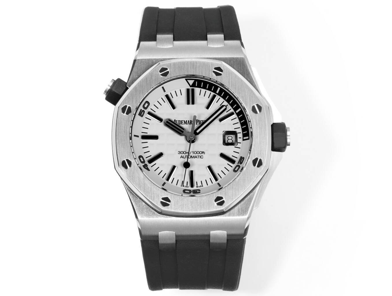 Audemars Piguet Royal Oak Offshore Stainless Steel Automatic White Dial 42mm 15710ST.OO.A002CA.02