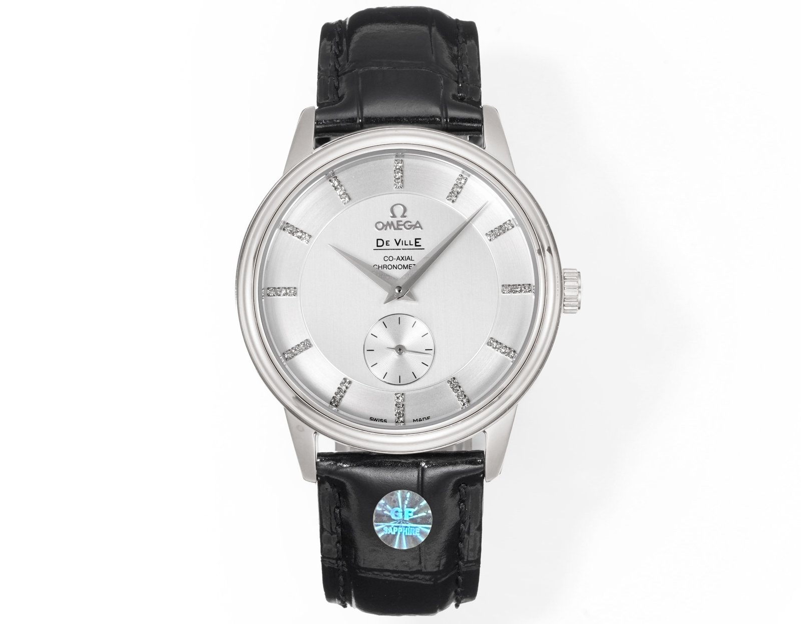 Omega De Ville Prestige White Gold Silver Dial 39MM OMDVPS39WG