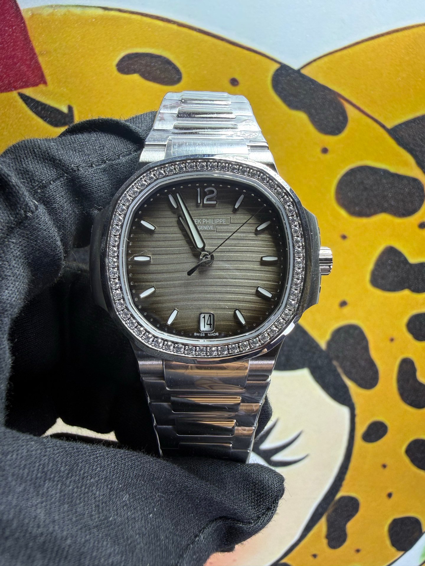 Patek Philippe Nautilus Stainless Steel Smoke Grey Dial 35.2MM 7118/1200A-011