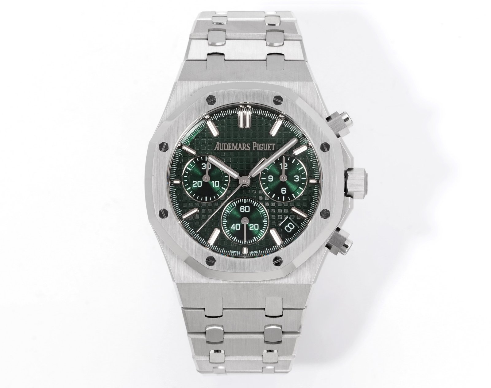 Audemars Piguet Royal Oak Chronograph Steel Green Dial 41MM Steel Bracelet 26240ST.OO.1320ST.04
