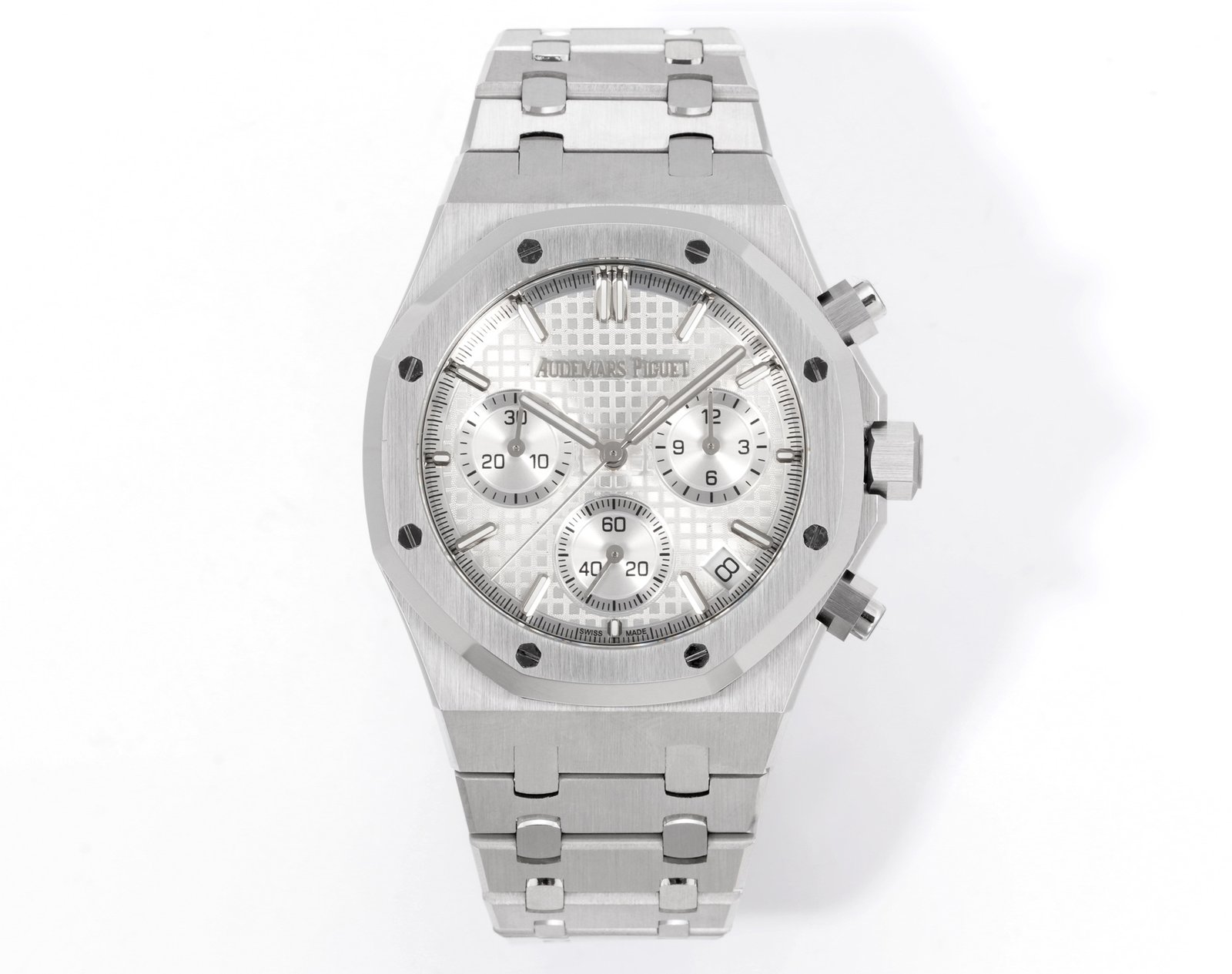 Audemars Piguet Royal Oak Chronograph Steel Silver Dial 41MM Steel Bracelet 26320ST.OO.1220ST.02