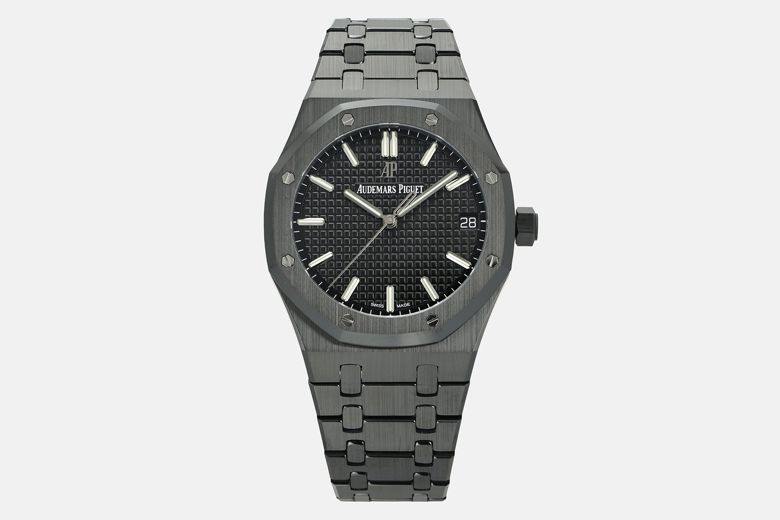 Audemars Piguet Royal Oak Black Ceramic Selfwinding Black Dial 34mm 77350CE.OO.1266CE.01A