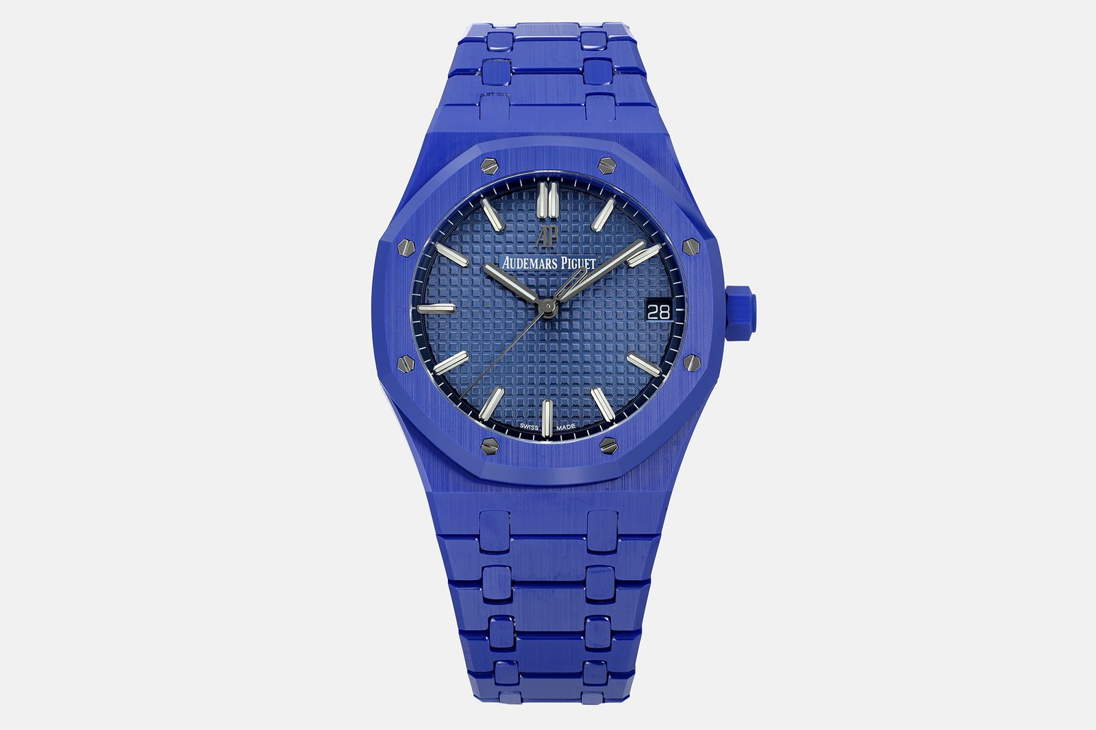 Audemars Piguet Royal Oak Blue Ceramic Selfwinding Blue Dial 41mm 77350CE.OO.1266CE.02