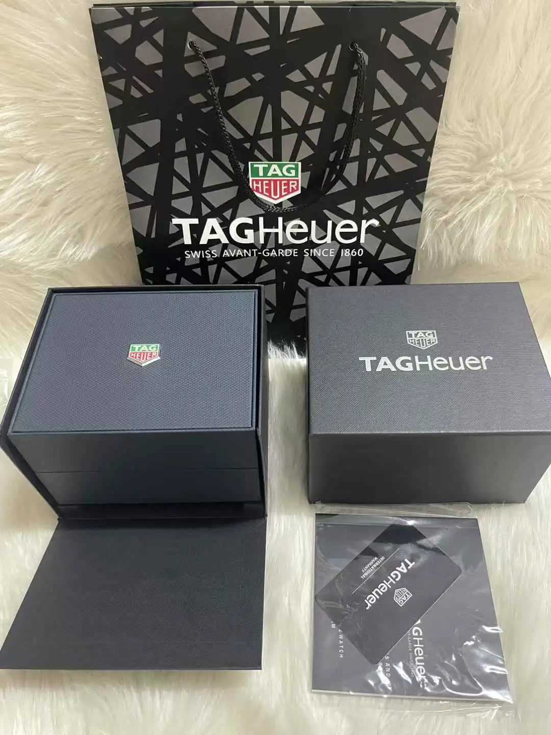 TAG Heuer Original Presentation Box Set with International Guarantee