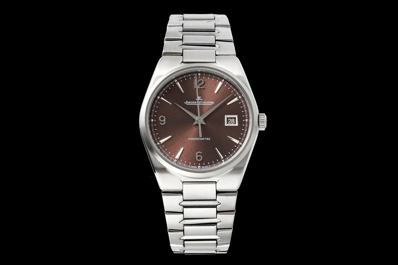 Jaeger-LeCoultre Master Control Chronometre Stainless Steel Brown Dial Stainless Steel Bracelet REF. Q4158120