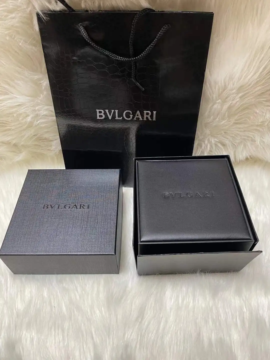 Bvlgari Premium Watch & Packaging Box Set with Carrier Bag
