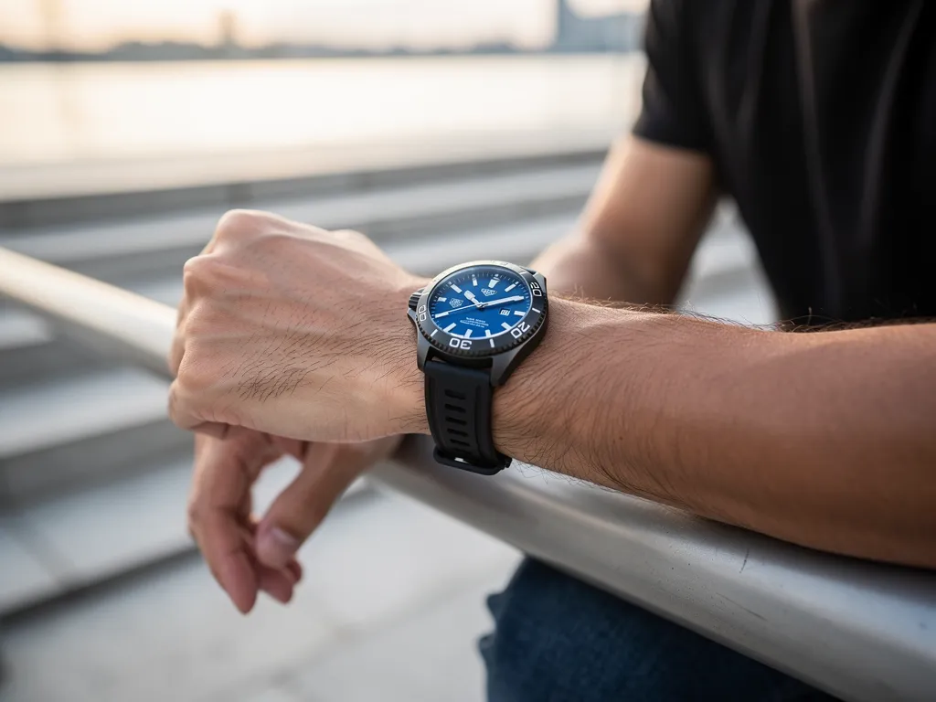 Hands-On Review: TAG Heuer Aquaracer Nightdiver Super Clone 6 What About the Rubber Strap and Wearability