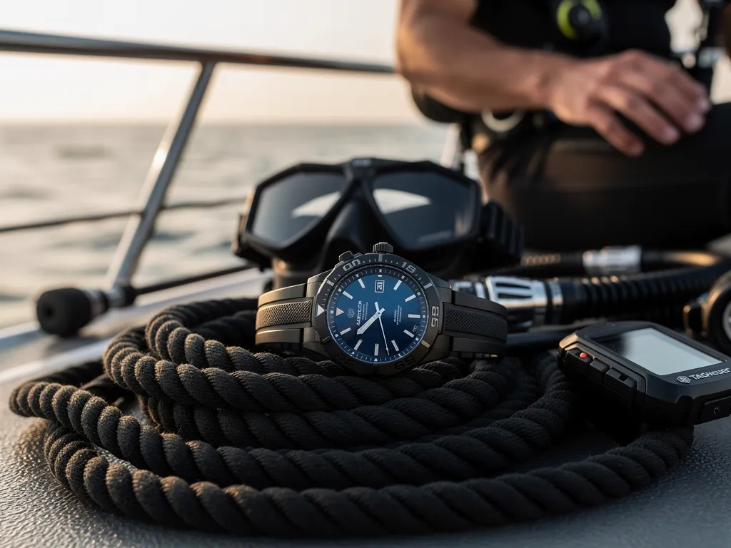 Hands-On Review: TAG Heuer Aquaracer Nightdiver Super Clone 5 How Accurate Is the Clone Movement